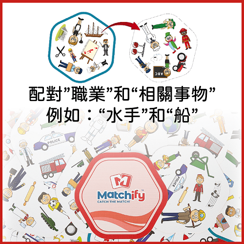Matchify 卡牌配對遊戲 -主題配對_Professions