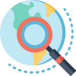 explore, global, search