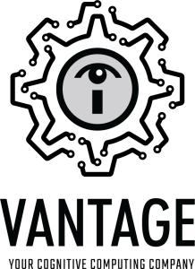 Vantage Logo Stacked Black Vantage Logo