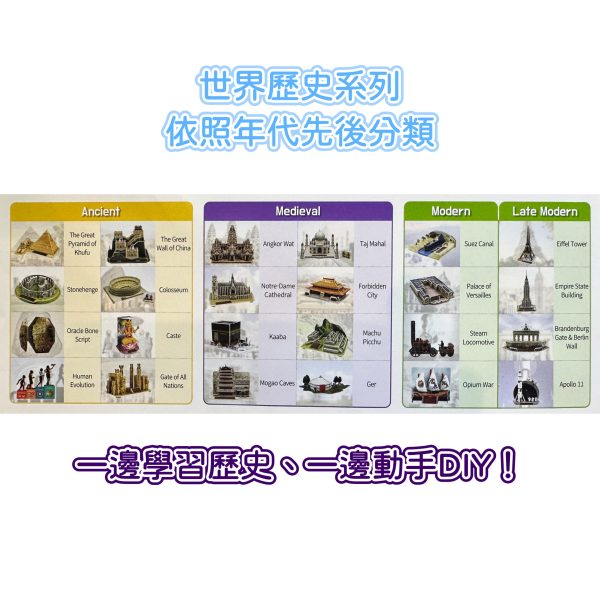 Purple Education-3D立體拼圖_世界歷史系列 07