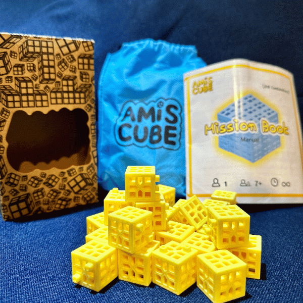 AMiS Cube 3D益智立體魔方-how to play