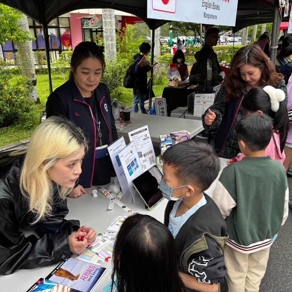 2025 mangoSTEEMS TW 年度回顧！ -再興國小擺攤_2