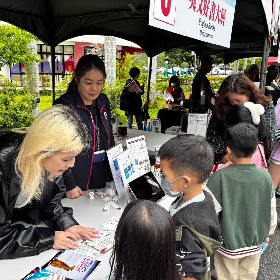 2025 mangoSTEEMS TW 年度回顧！ -再興國小擺攤_3