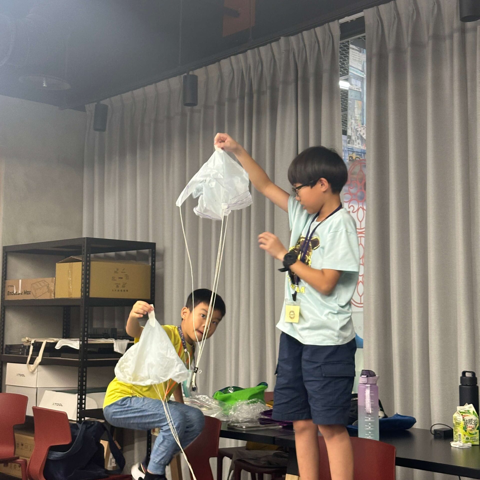 2026 探索模式ON雙語五日營實驗一降落傘實驗七