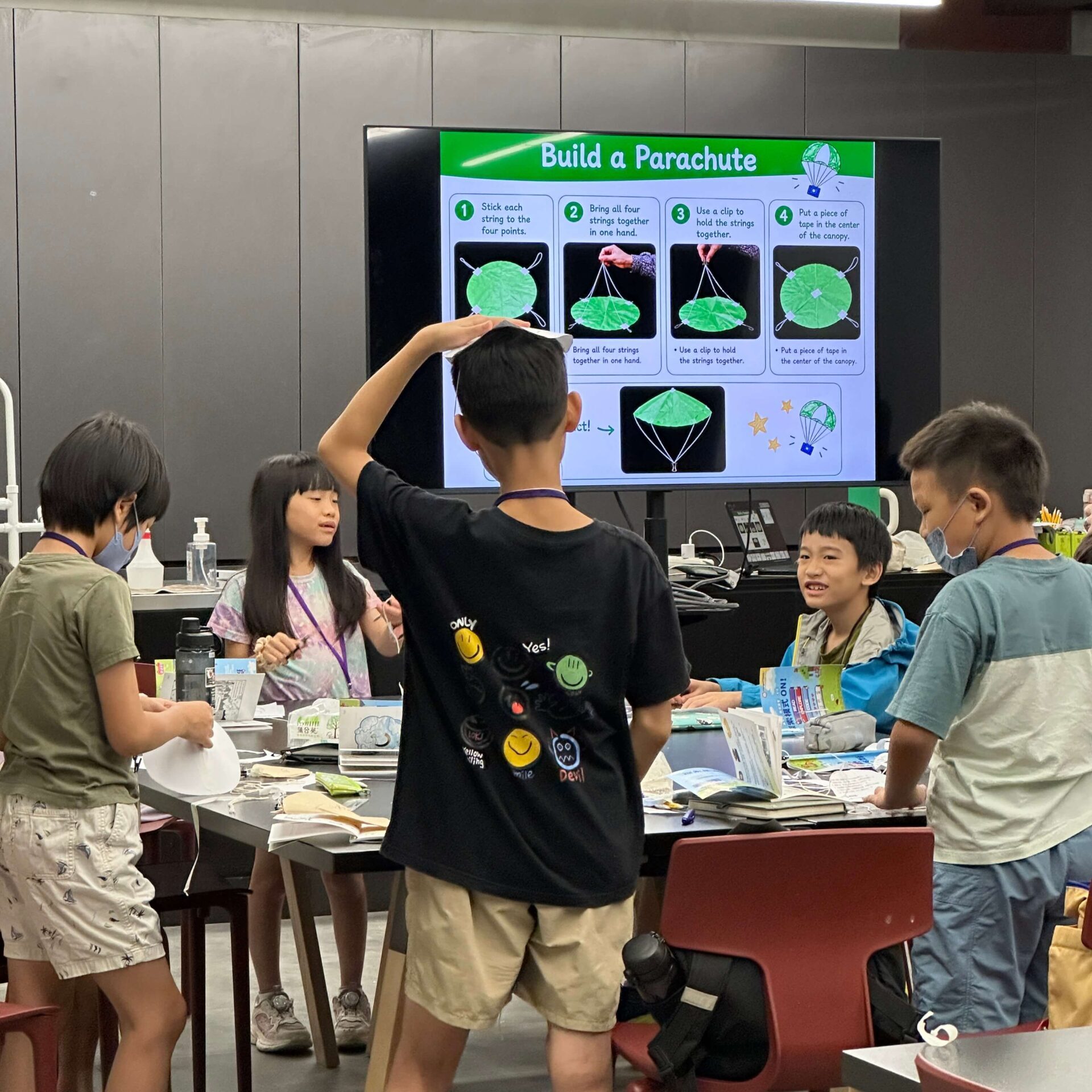 2026 探索模式ON雙語五日營實驗一降落傘實驗五
